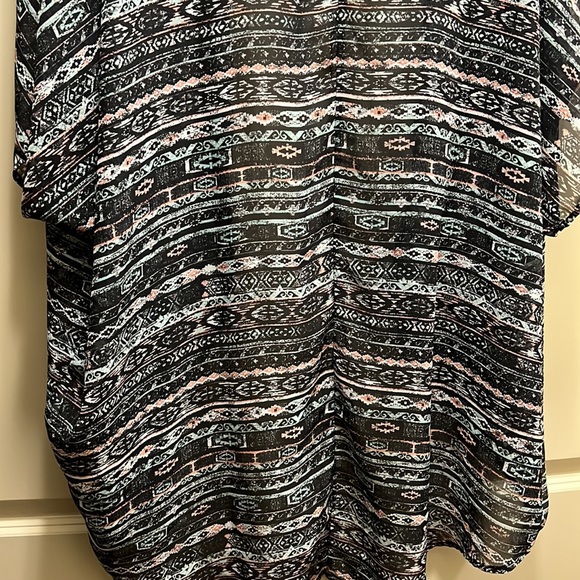 No Boundaries Multi-Color Fly Away Cardigan Size XXL - Picture 9 of 10